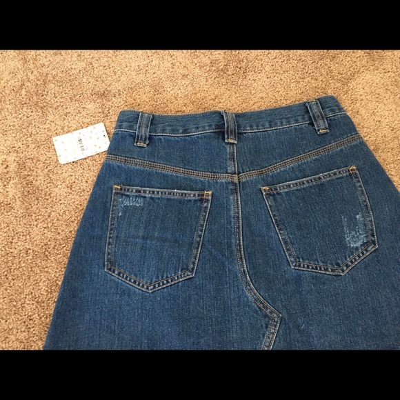 Free People Sidecar Denim Mini Skirt - Picture 7 of 7